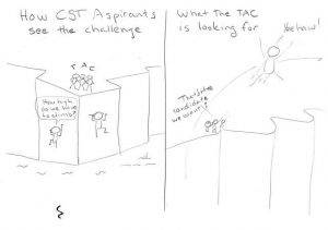 Cartoon About Becoming a CSt