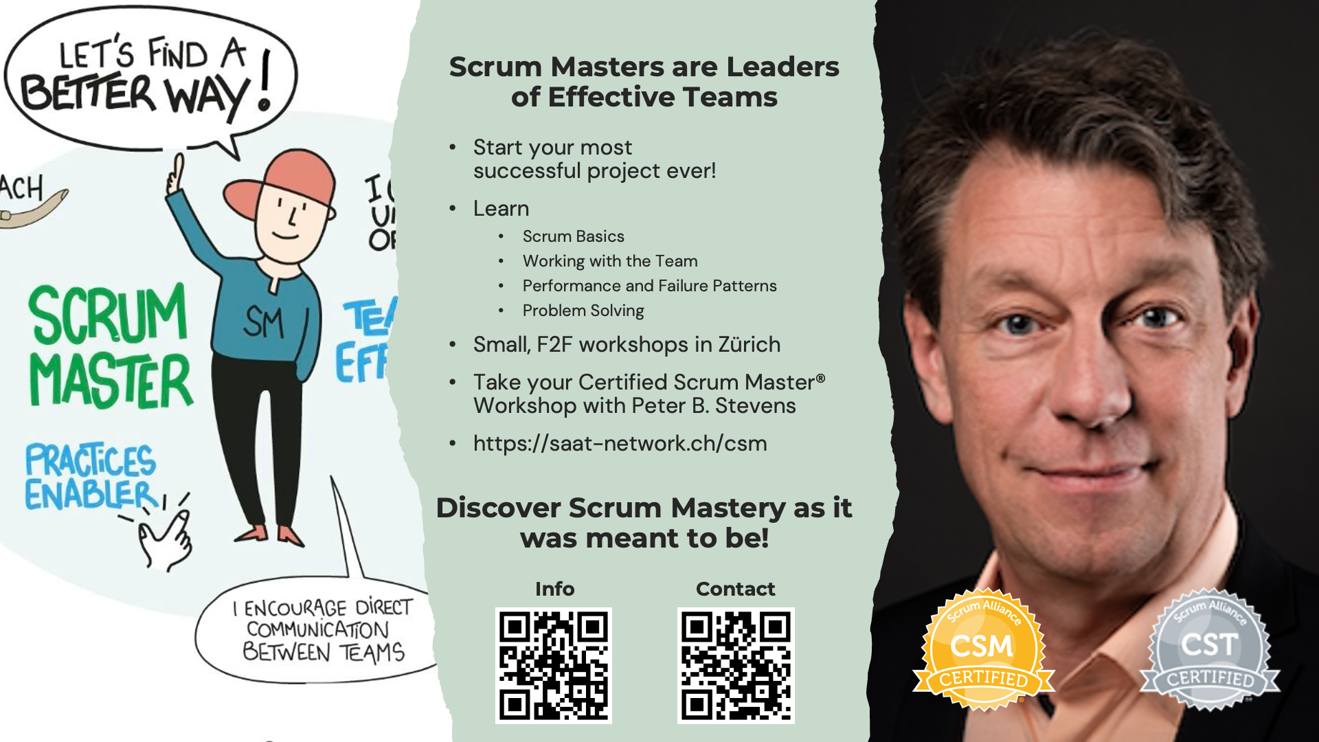 Scrum Master Workshop with Peter B. Stevens