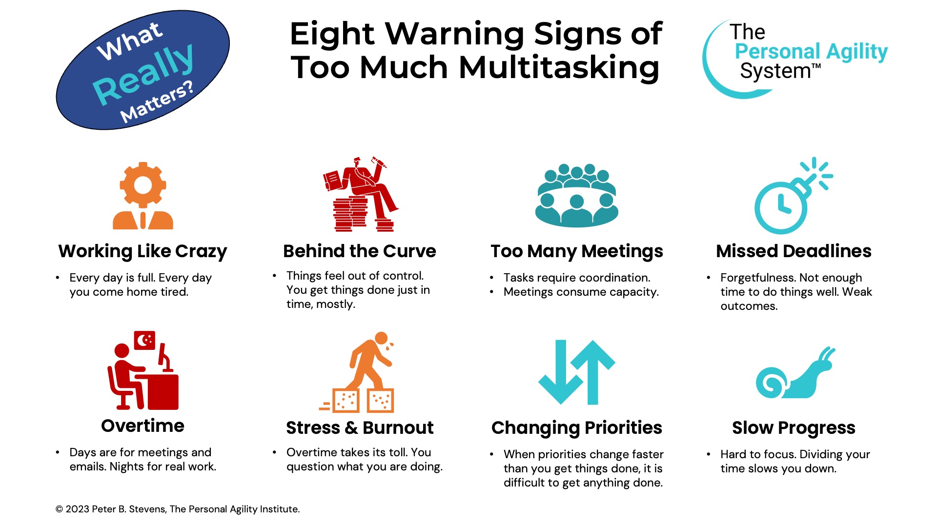 Eight Warning Signs of Too Much Multitasking