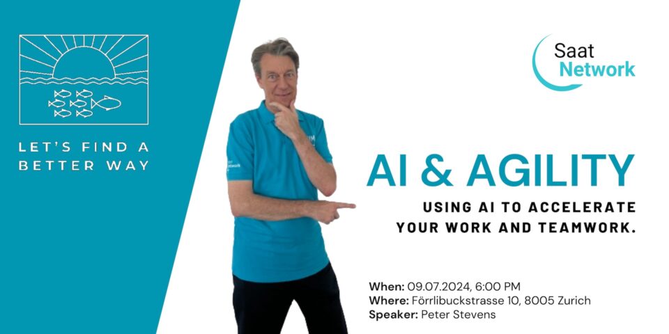 Banner: AI & Agility Club Aqua First Agile Event